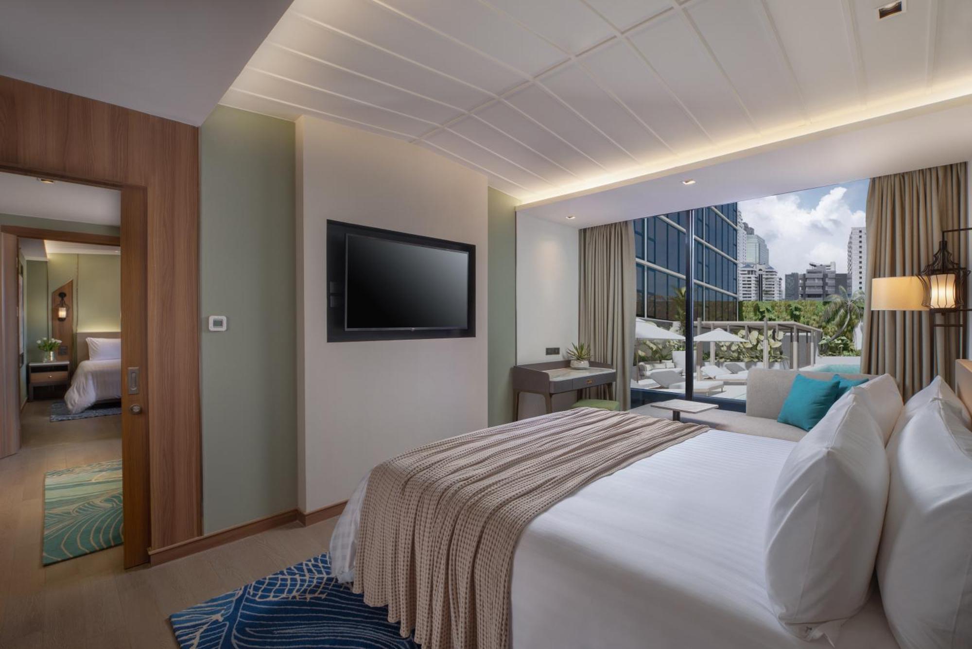 Nysa Hotel Bangkok Sukhumvit 11 外观 照片 A bedroom at the hotel